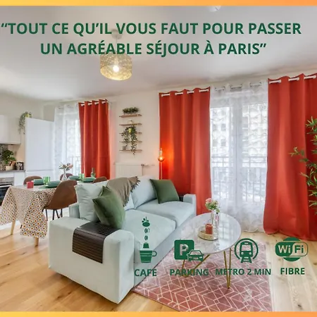 Easy Paris Visit Metro & Parking Apartment Saint-Ouen  Exterior photo